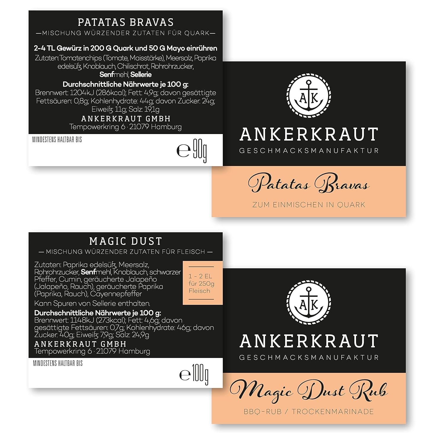 Ankerkraut Grill-Gewürzset mit 6 Sorten – BBQ-Starterset für leidenschaftliche Grillmeister, Geschenkidee für Männer und Frauen, inklusive 6 Gewürzgläsern - Image 6